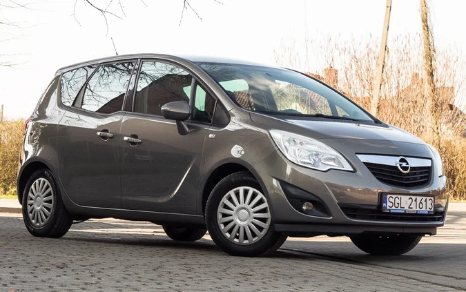 Opel Meriva cena 21900 przebieg: 169883, rok produkcji 2010 z Knurów małe 742